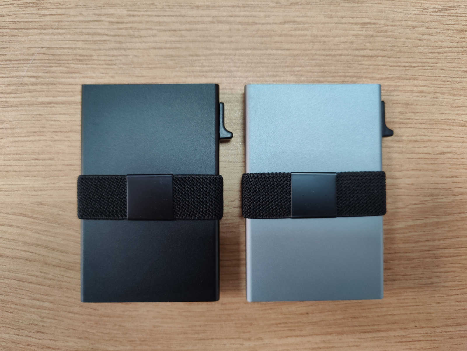 Metal card case for export, men's RFID anti-theft credit card holder, European style metal and aluminum card case