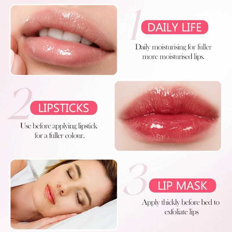 2 pack day and night set light moisturizing lipstick gloss moisturizing anti dry crack dry skin W250407