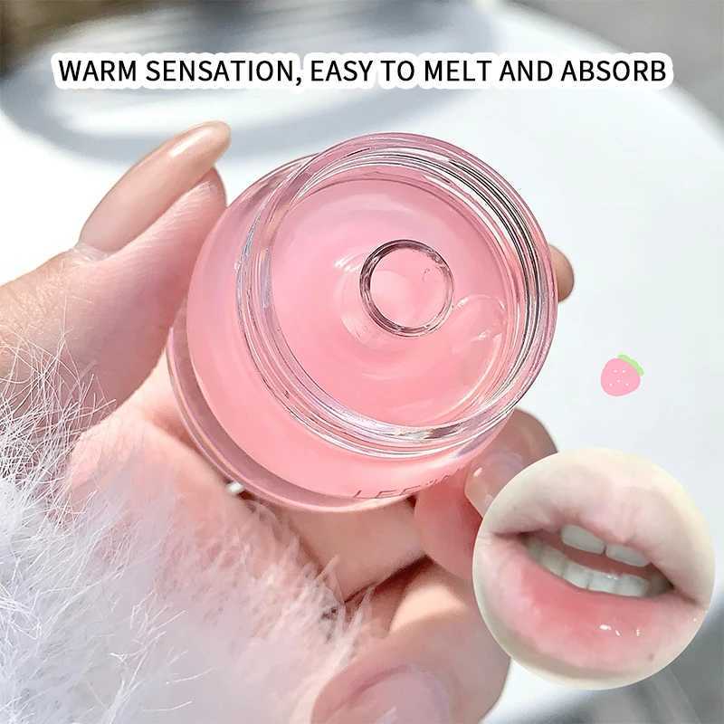 LEEINTO radiation moisturizing lip care package - moisturizing jelly lip facial mask day and night lip gloss nourishing lipstick W250407
