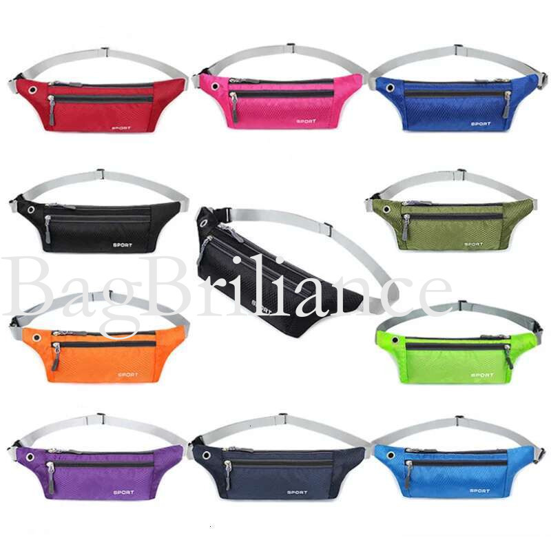 Sports Phone Men's Belt Bag Ultra-Thin Waterproof Mini Fanny Pack New Hot Women Run Light Waist Pouch