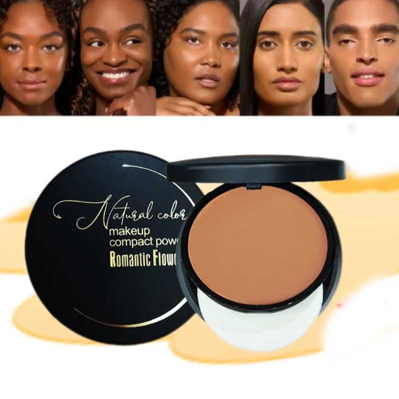 Sweat resistant contour powder palette Transparent contour Soft and gentle Natural tricolor powder Color Korean cosmetics BeautyXJ250407