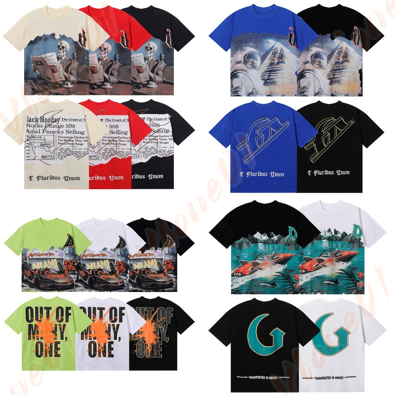 Mens Tops Designer Mens Godspeed T Shirt High Street Printing Tees Couples Casual Loose Tops Short Sleeve Clothing Size S-XL