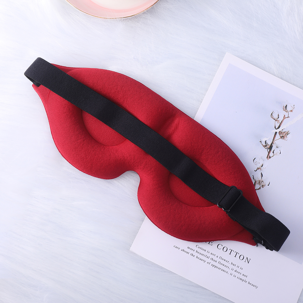 New 3D Stereoscopic No-Wing Eye Mask for Sleep, Stereoscopic Eyes, Breathable, Light-Blocking, Slow-Recovery, for Men and Women