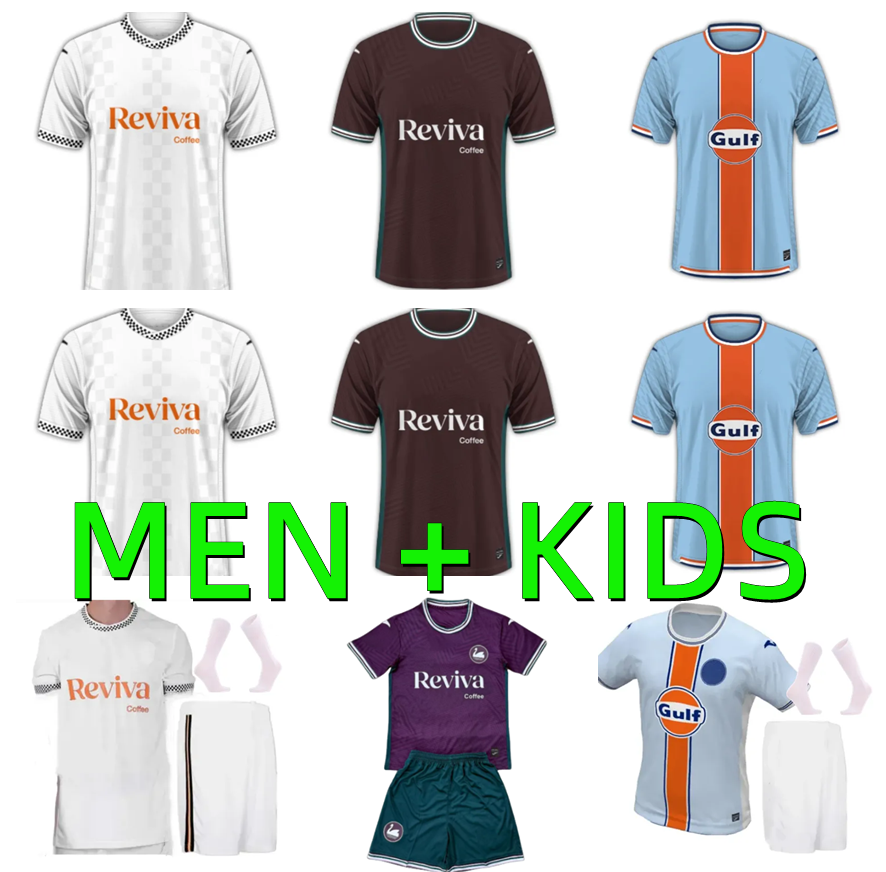 25 26 Swansea Citys Soccer Jerseys 2025 2026 Camisetas De Futbol Home TCHAM CULLEN PIROE Obafemi Ntcham Whittaker Paterson Piroe football Shirts Men Adult Kids Kit