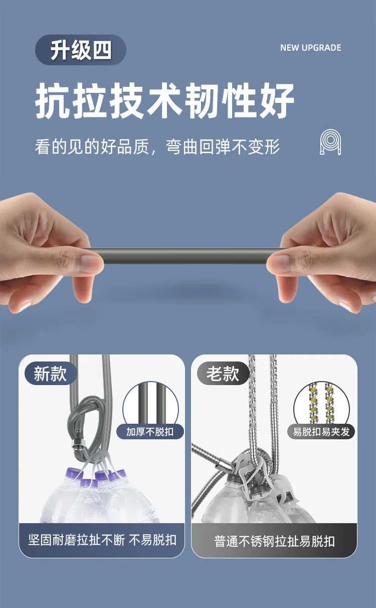 15/2m Soft Silicone 360 Rotation Shower Hose ible Anti Winding Explosion-proof Bathro Faucet Hose Extension Pipe Y251107