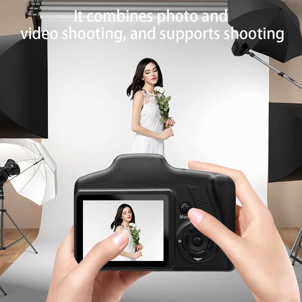 NEW Digital Camera Mini Portable Small Video Camera 16X Digital Zoom Outdoor Digital Video Camera Photography Video RecorderW251107