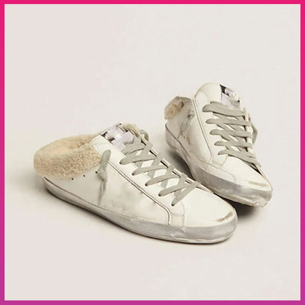 Designer Italy brand Goldenlies Gooseitylies Sneaker summer slippers Winter Wool Shoes Women Men platform Sequin Classic White Do-Old Dirty Spuerstar Sabot Jg