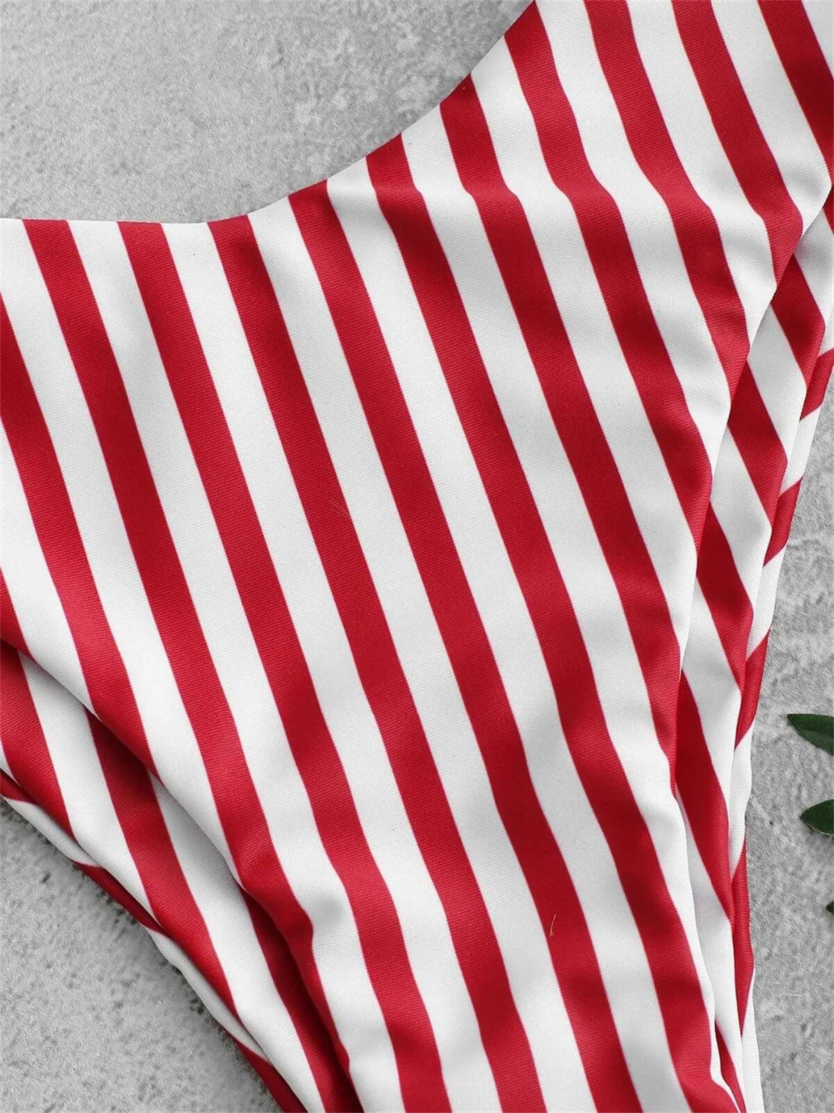 Dongdumaoyi Sexy Micro Bikini Women Swimsuit Scoop Neck Striped Swimwear Knot Bow Fringe Summer Beachwear Bathing Suit Push Up Biquini