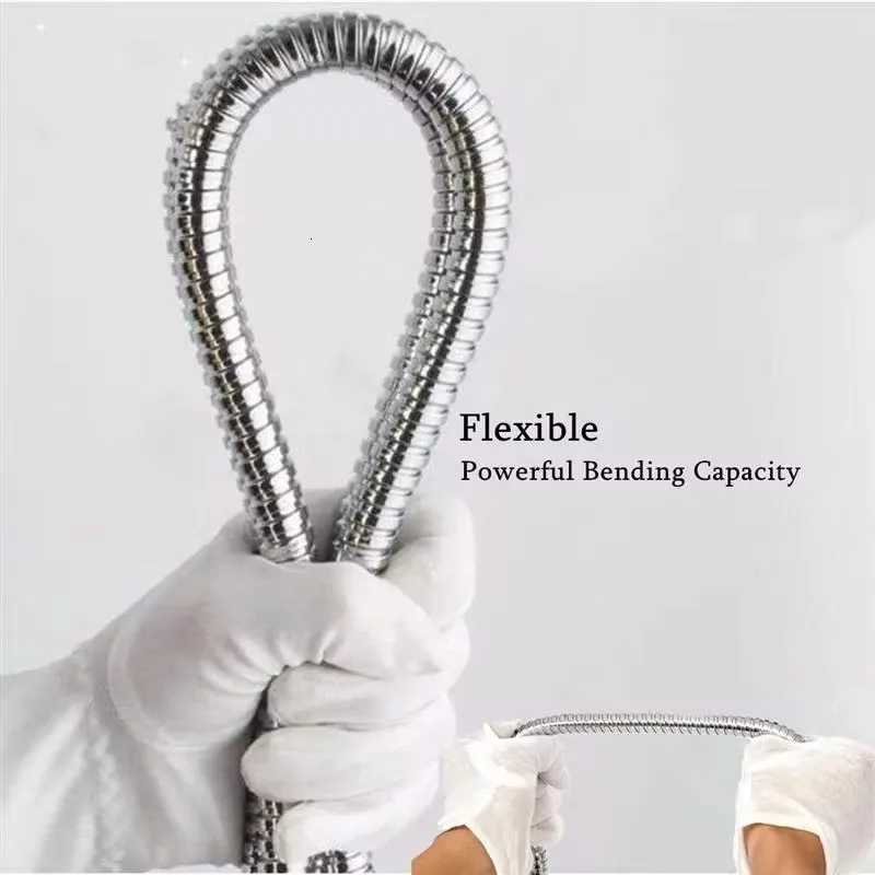 Golden 15m/2m/ G1/2 ible Shower Hose High Pressure Explosion-proof Stainless Steel Bathro Shower Extension Pipe Y251107