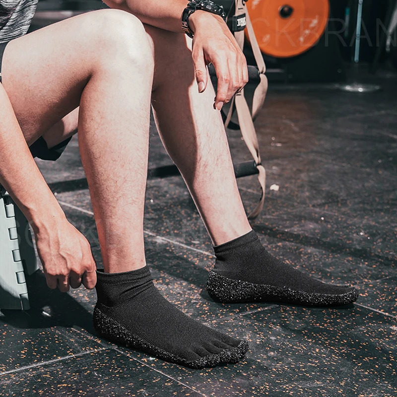 Unisex Sock Aqua Shoes Swimming Sneakers Yoga Minimalist Beach Sports Barefoot Ultra Portable Lightweight Five Toes High Elastic 250402