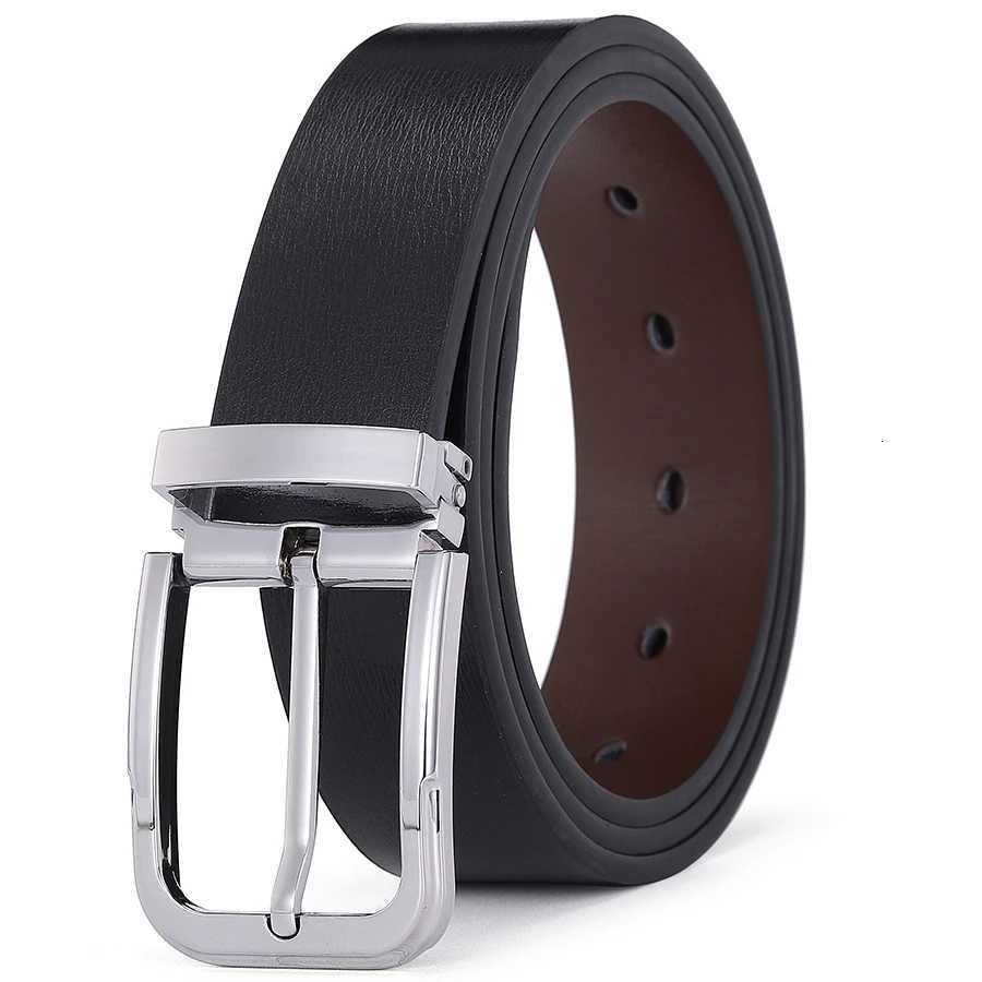 Pin Buckle Cowskin Belts for Men High Quality Mens Leather Belt Designer Strap Male Fashion Luxury Brand Waist AccessoriesT251107