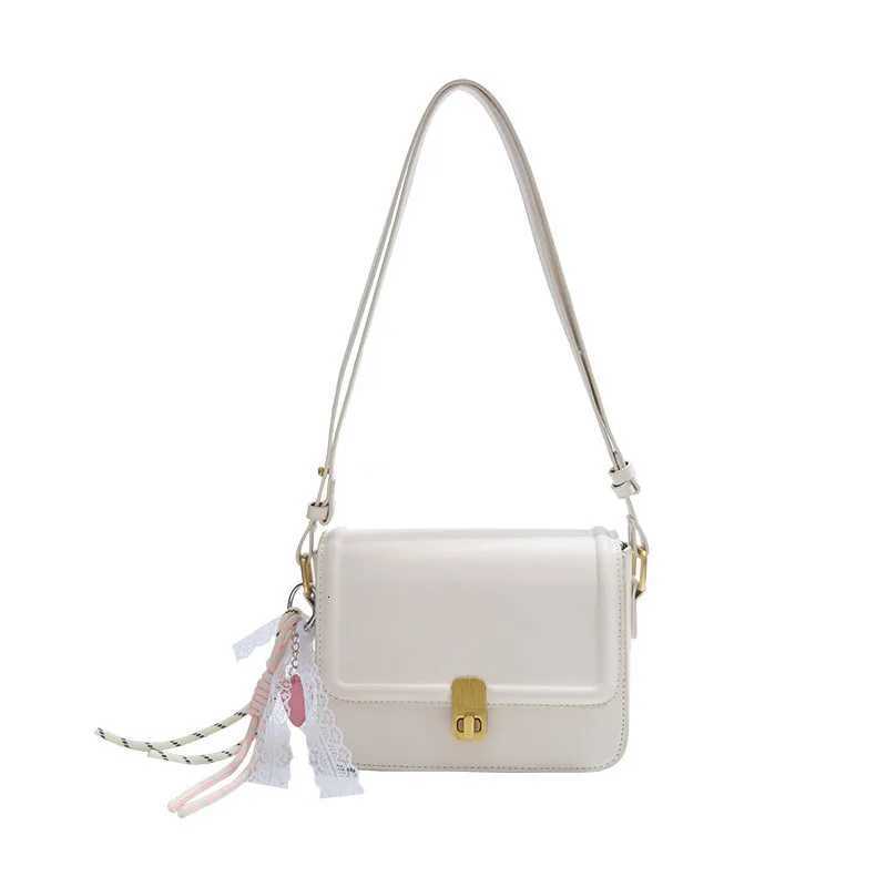 Shoulder Bag Crossbody Bag Retro Foreign Style Womens Bag Small Square Bag Versatile Niche Design Texture 2025 New ModelW251107