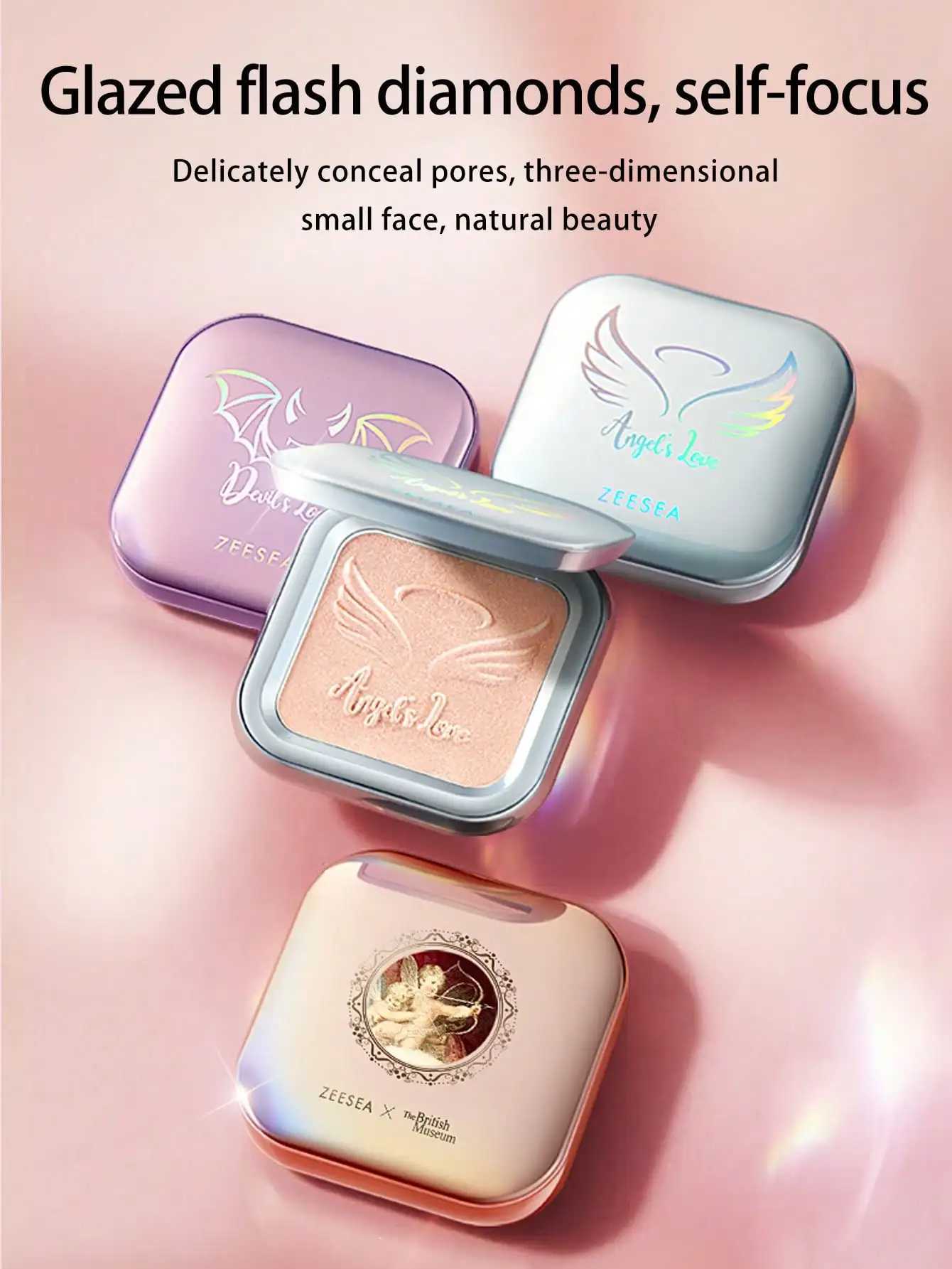 Zeesea Highlight Pressed Powder Makeup for WomenXJ250407