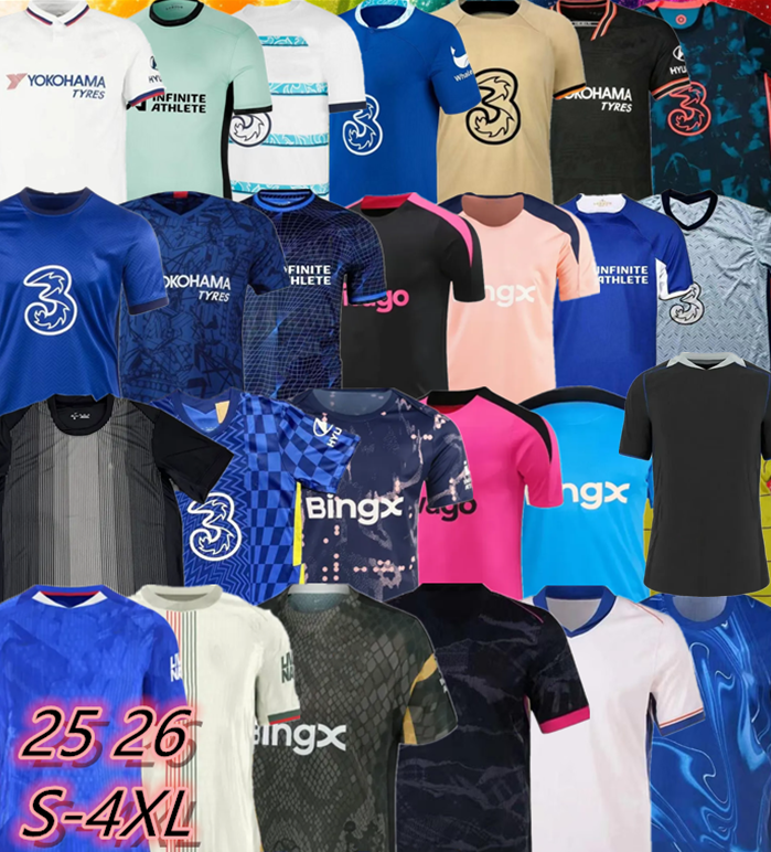 20 21 22 23 24 25 26 CFC HAZARD 2025 2026 Soccer Jerseys Enzo Mudryk JAMES STERLING Nkunku Jackson HAVERTZ KANTE chelseas Football Shirts WILLIAN PULISIC men Uniform