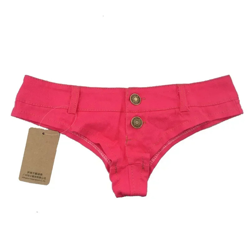 Summer Nightclub Sexy Female Denim Shorts Panties Youth Low-waisted Super Short Pants 250407