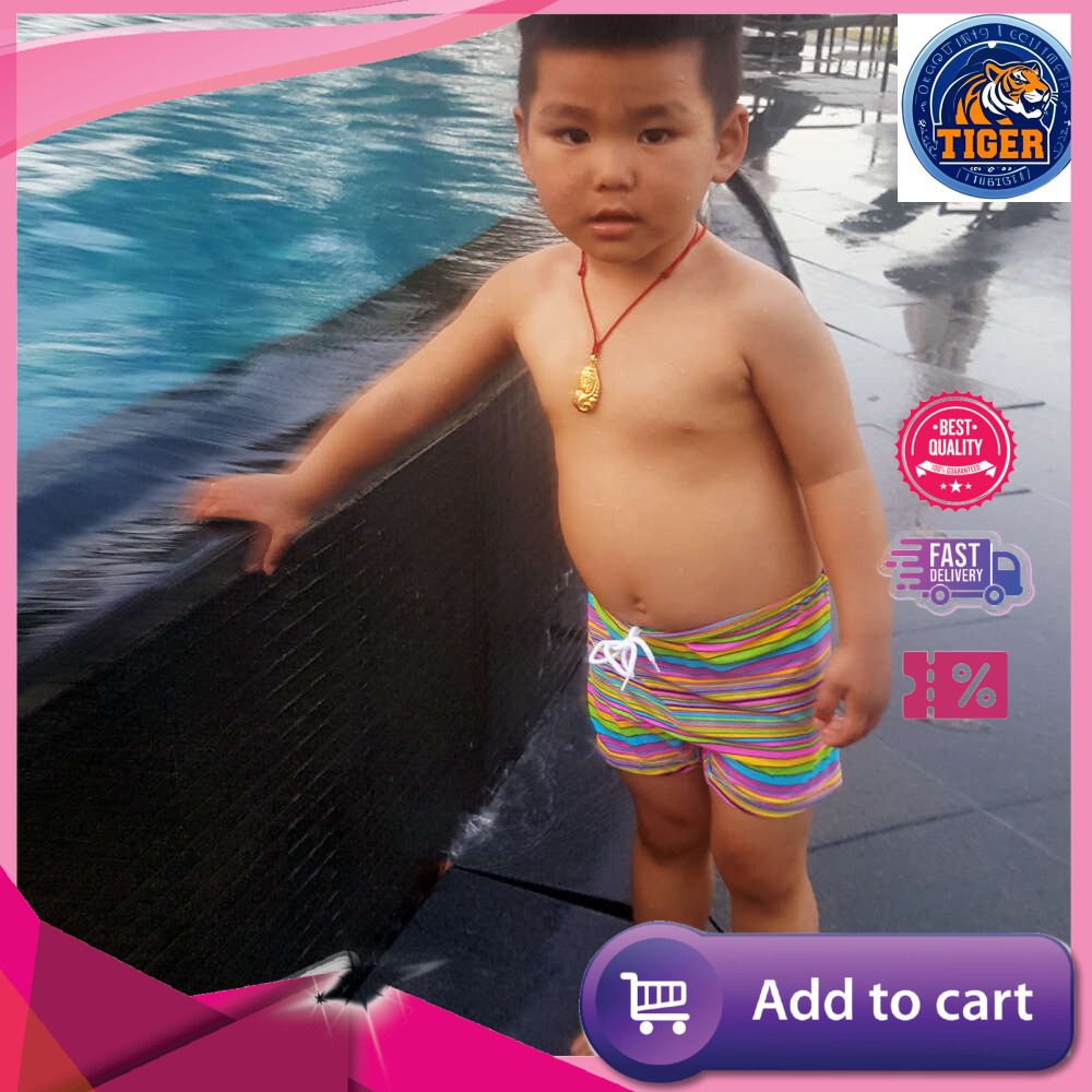 Ddmytiger Ddmytiger Children S Quality Cartoon Trunks Multi Color And Size Mixed Hair Swimwear Swim H