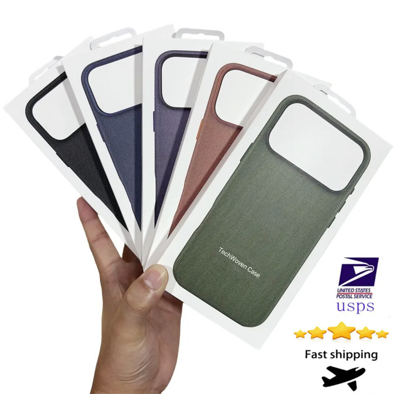 iPhone17 pro max case TechWoven case phone case Magnetic case For iPhone 17 Pro Max case Pop up animation iPhone 17 pro shell 17air Compatible 17 Magsafe Cases With Box