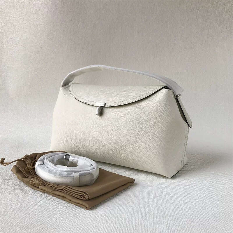 Designer's niche flip top handbag commuting, large capacity single shoulder crossbody bag, tote bag for women, 2025 new casual fashion trend