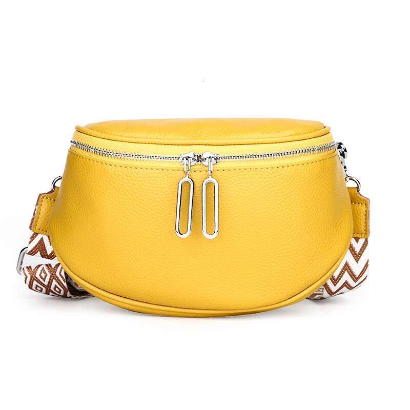 100% Genuine Leather Crossbody Bag For Women Shoulder Bags 2023 Designer Handbag Female Solid Color Messenger Tote Sac