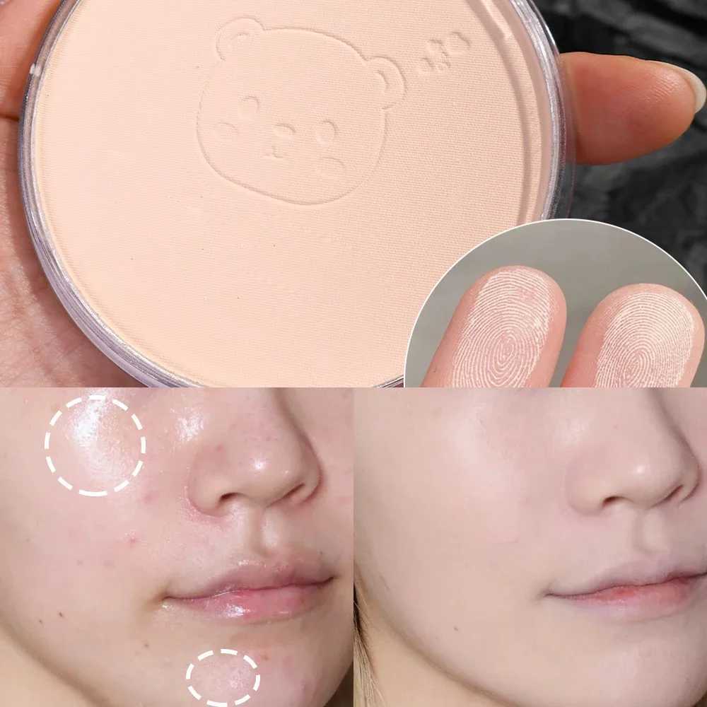 Long lasting oil control loose powder 3-color moisturizing and waterproof concealer powder pressing powder breathable and bright face Korean makeupXJ2