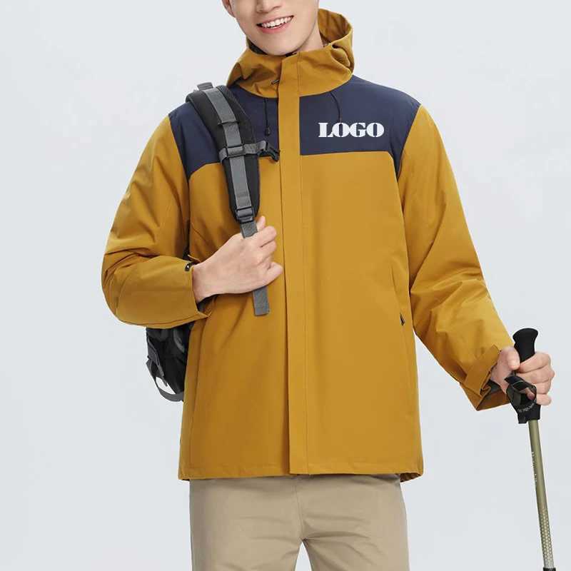 Graphene Heating Winter Jacket Waterproof Windproof Ski Coat Mountaineering Parka With Down Cotton Insulation Free CustomT251107