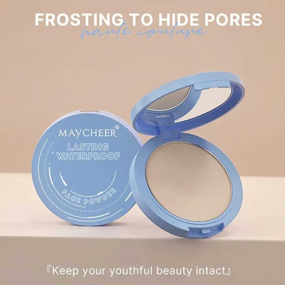 Soft set powder pad compact powder oil control matte color 3 concealer smooth surface powder pressing I2M8XJ250407