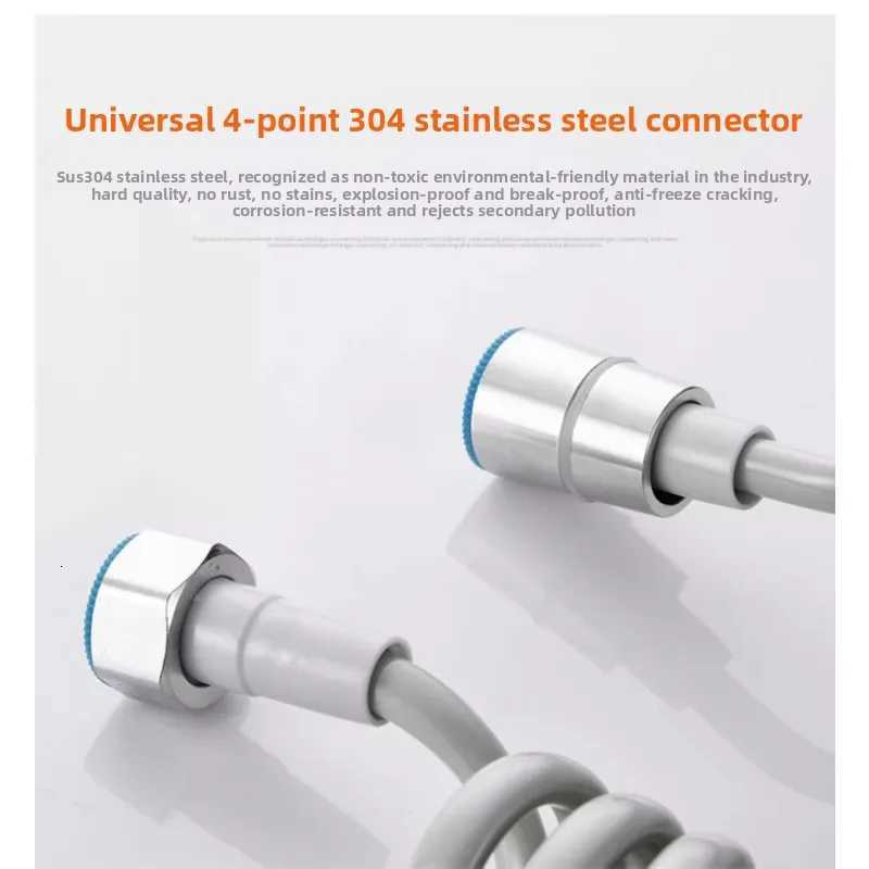 Upgraded Toilet Spray Gun Kit - Telescopic Spring Hose Shower Extension Mti-pose Elastic Water Pipe for Faucet Bathro Y251107