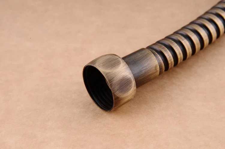 Plumbing Hoses Stainless Steel Gold 150cm Tube Shower Hose ible Shower Replacement Part Bathro Water Hose HJ-0515 Y251107