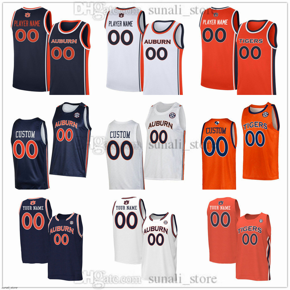 Men's Auburn College Tigers Basketball Jersey 0 Tahaad Pettiford 7 Keyshawn Hall 4 Johni Broome 2 Jones Emeka Opurum Abdul Bashir 33 Williams-Adams Filip Jovic Printed