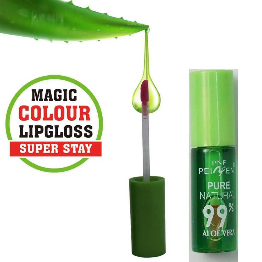 Aloe discoloring lipstick/lip color magic color changing lipstick moisturizing and lasting nourishing lipstick care W250407