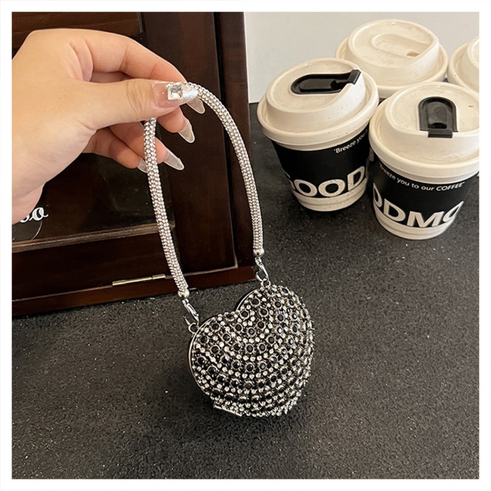 Sleek Designer Trinket Holder Featuring Sparkling Elements Perfect Companion Piece for Your Groomed Appearance