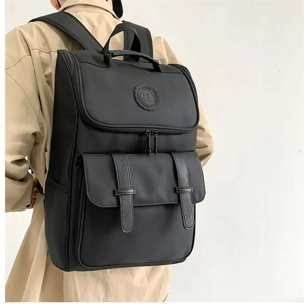 Men Multifunctional 17 Inch Large Capacity Travel School Backpack For Student Waterproof Computer Bag
