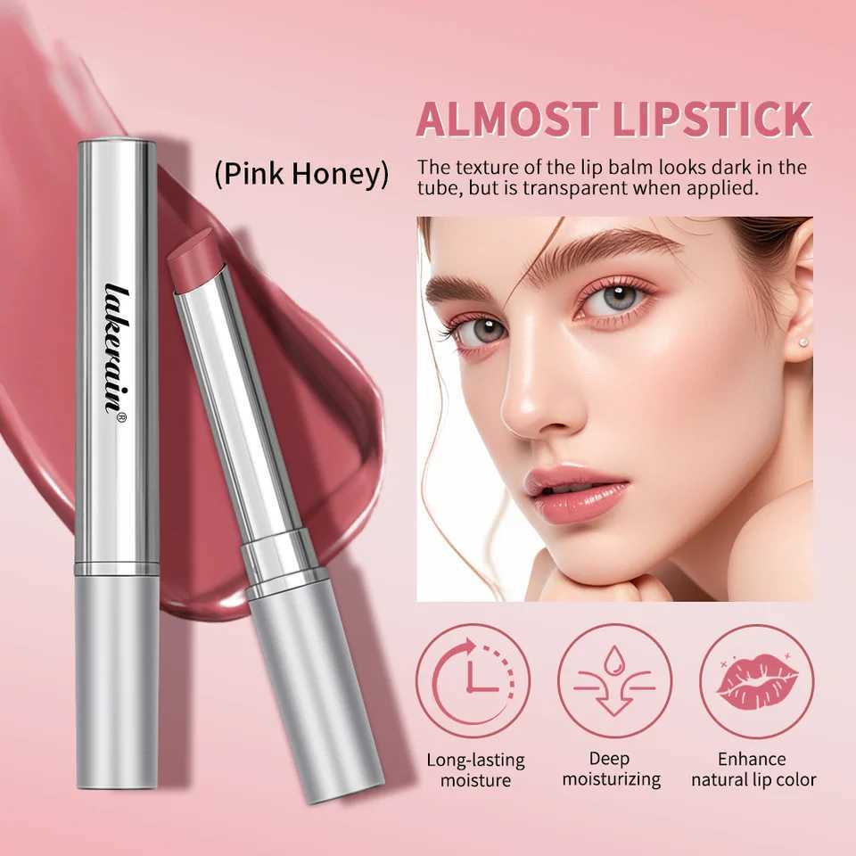 Pink honey almost lipstick coated with black lipstick honey strong lipstick remove dark lipstick W250407