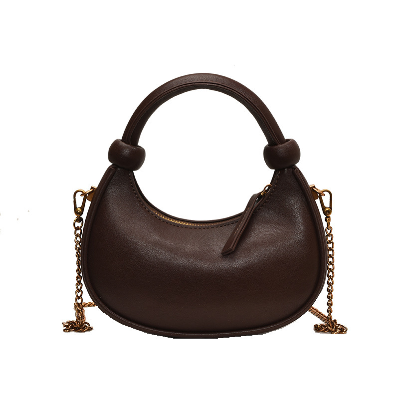 2025S Designer Women S Bag Small Niche Design Crescent Shaped For Women New Trendy Fashionable Armpit Bag High End And Exquisite Single Shoulder Cross