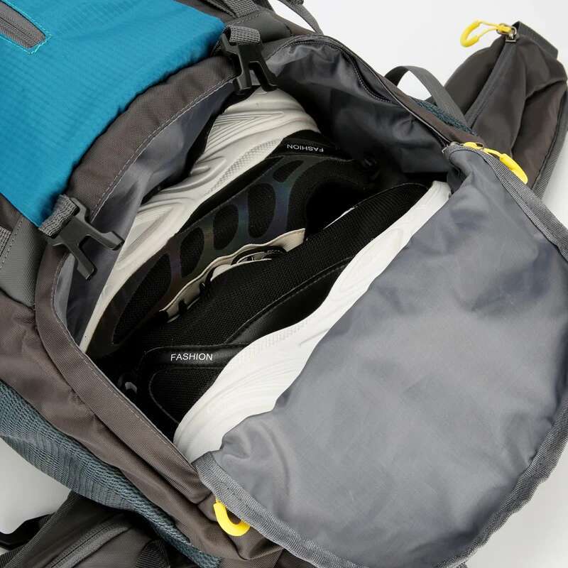 70L Camping Backpack Large Capacity Hiking Travel Outdoor Sports Waterproof Trekking Climbing Mountaineering Double Shoulder Bag
