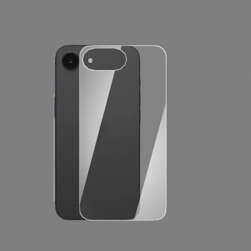 Anti-shatter Back Tempered Glass Back Screen Protector For iPhone 16 15 14 13 12 Mini 11 Pro X Xr Xs Max 8 7 6S Plus 2.5D Film With Retail Package