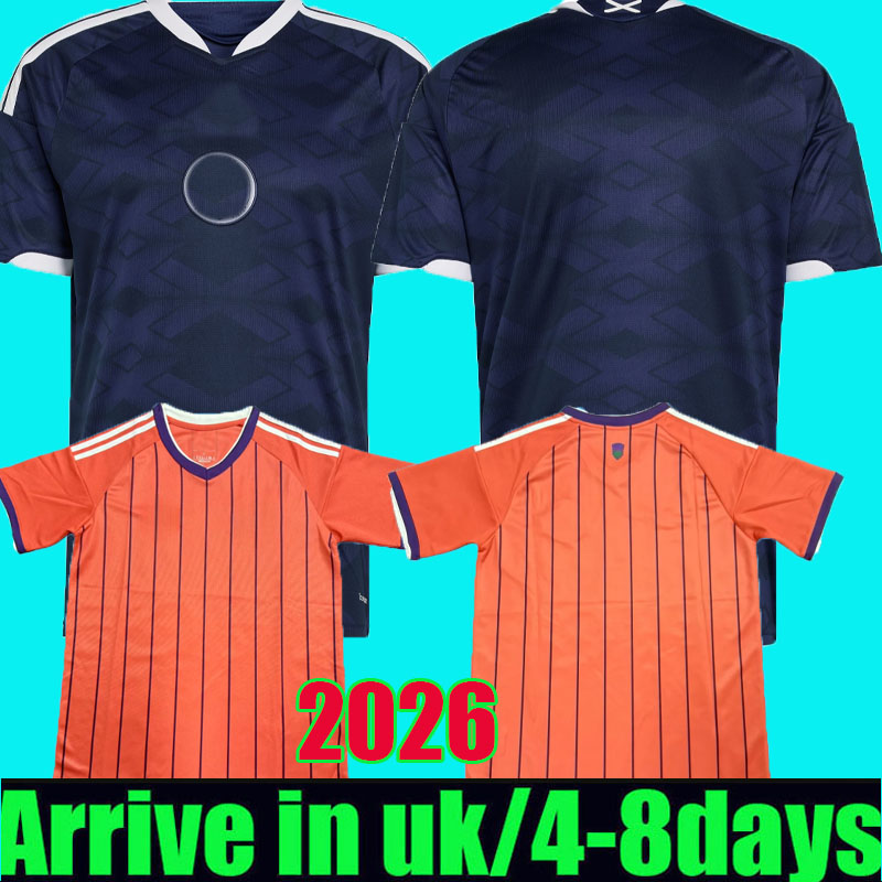 2026 scotland football shirt Soccer Jerseys 26 27 ROBERTSON McTominay McGREGOR SHANKLAND MCGREGOR Home maillot de Foot men kids kits unifrom pink WOMEN 150TH