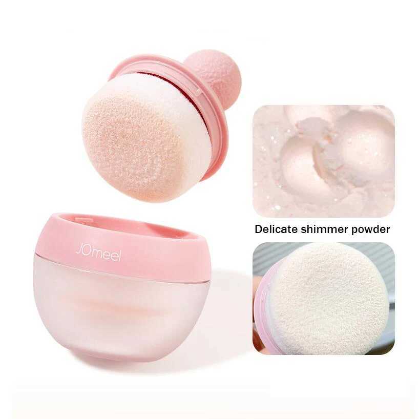 JOMeel Highlight Loose Powder Flash Narutal Glow Finish Bright Dust Highlight Powder Makeup High Gloss Facial IlluminatorXJ250407