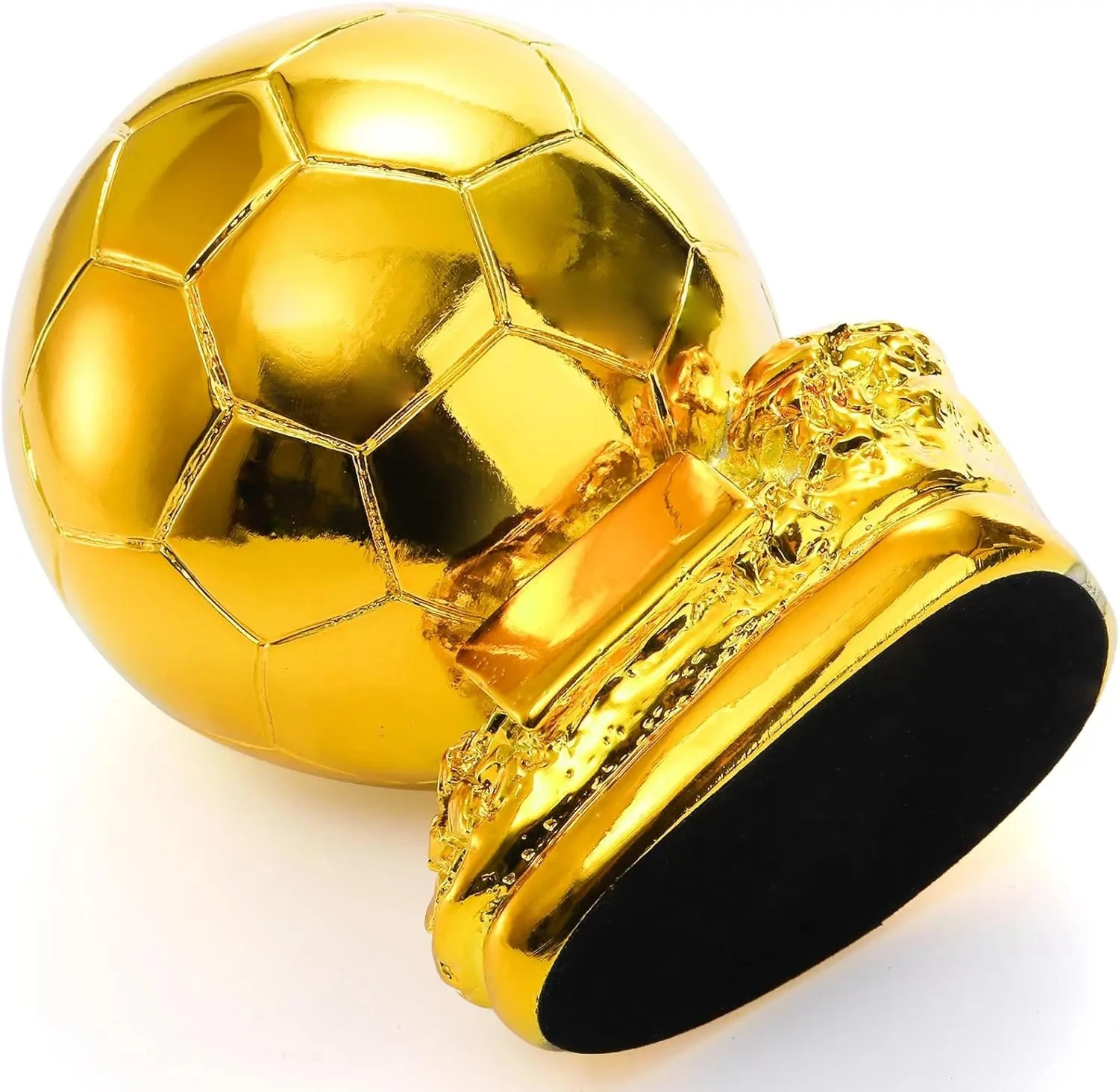 European Football Ballon dOr Soul Ball Championship Player Match Award Fan Gift Gold Cup 250407