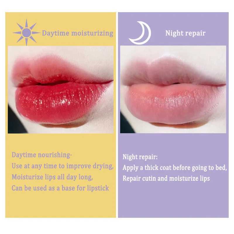 1 piece lipstick honey peach lip care moisturizing neutral lipstick fade lip line lip facial mask non sticky gloss transparent lip gloss primer W25040