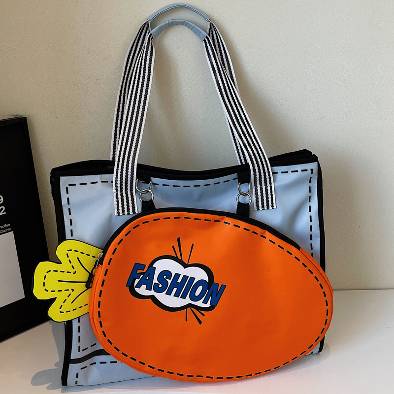 2025S Designer Women S Bag Carrot Large Capacity Tote Sports Badminton Hand Held Tennis Racket Bag Cute Single Shoulder Women S Bag