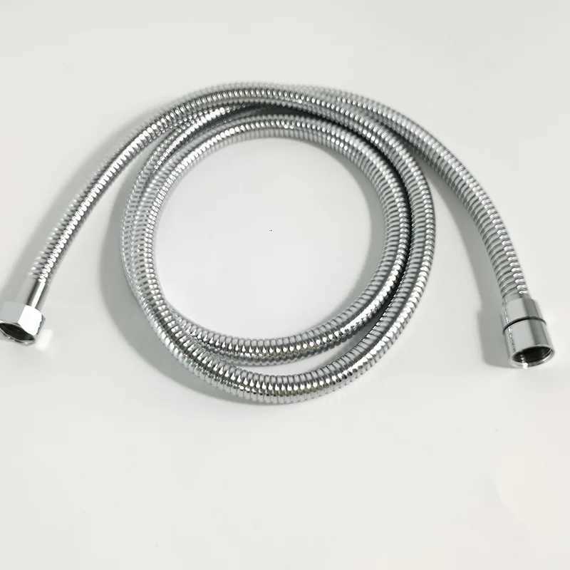 Shower Hose Bathro Fitting Stainless Steel PVC Soft Bath Tube Accessory 15 Meter Water Pipe Shower Connector Chre Gold Y251107