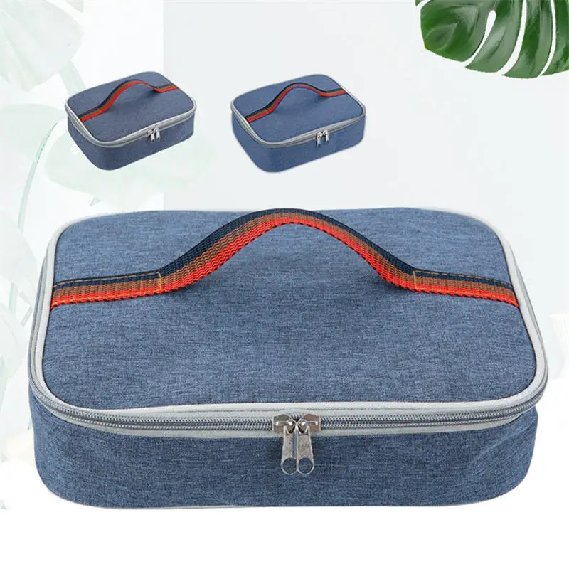 Portable cooler bag ice pack lunch box insulated packaging food picnic 250401