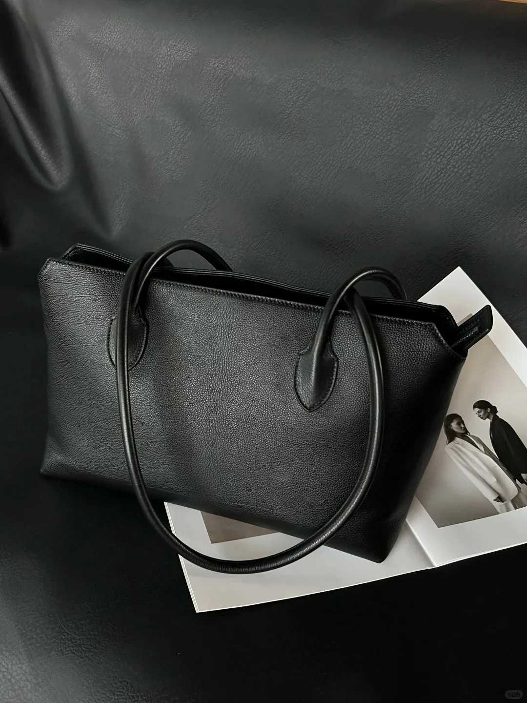High Quality Soft Lg Handle Bag Fi Luxury Tote Bag GenuineLeather Wen Shoder Bag Off Large Capacity Y251106