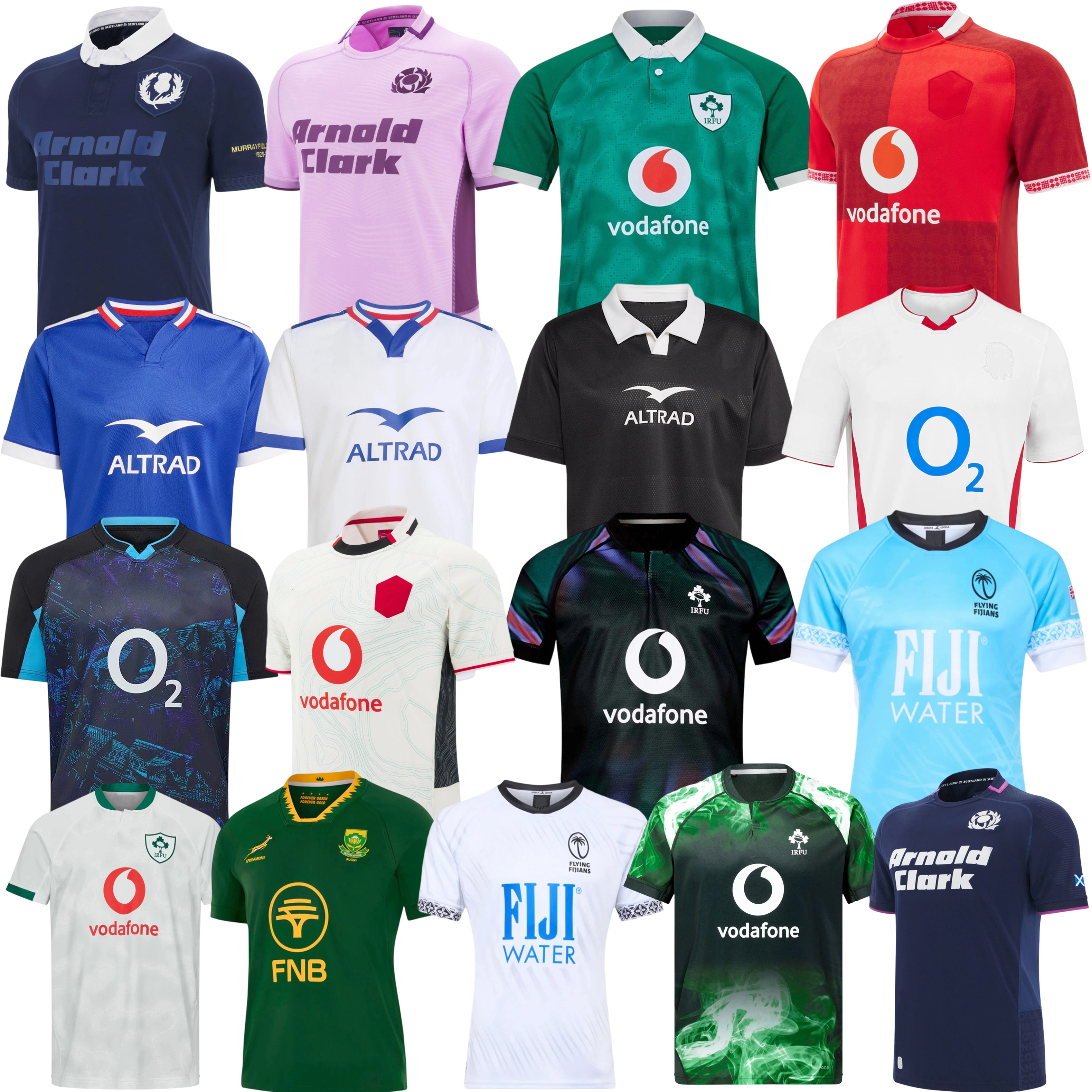 2025 2026 Scotland Welsh national team rugby jersey 25 26 Ireland Scottish Murrayfield FIJI NZ Australia south home away waleSs frence rugby shirt size S-5XL