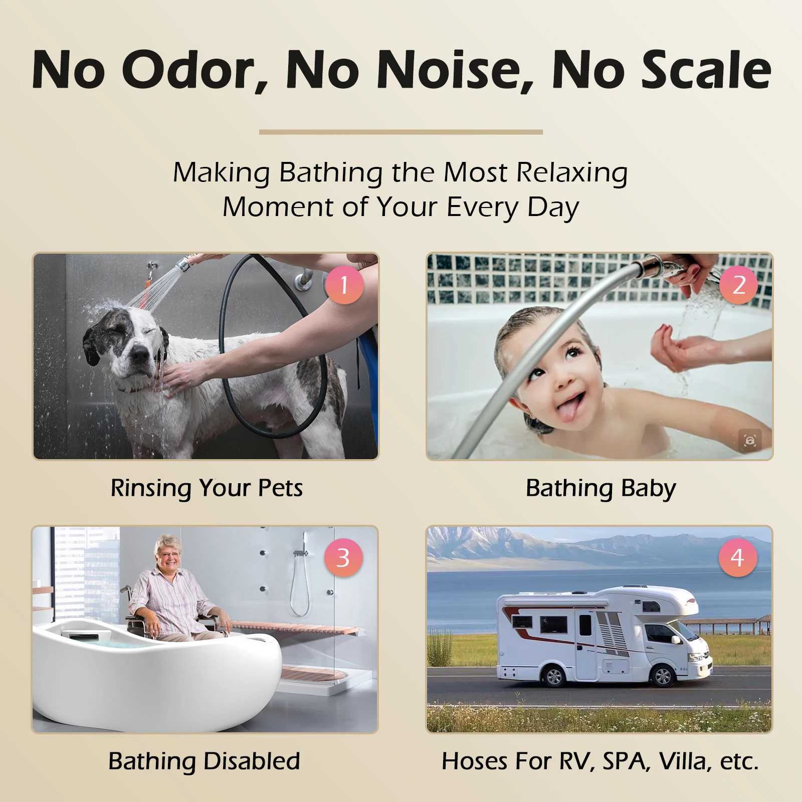 BRISKSPRING ible Silicone Shower hose 15M 175M Long Explosion Proof Shower Hose Plumbing Pipe Bathro Accessories Y251107