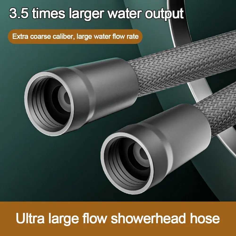 15/2m Handheld Shower Hose Anti Winding Universal Interface Shower Tube ible GI/2 Bath Shower Nylon Pipe Pipes Fittings Y251107