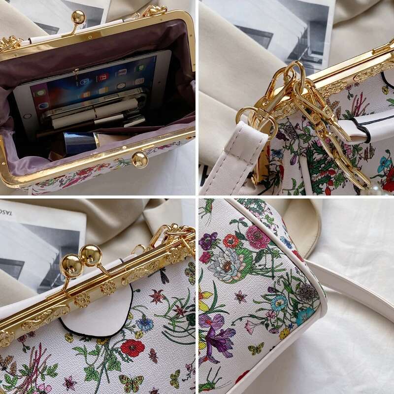 Wers Purses And Handbags Fashion Chain Tote Bags For Women Evening Clutch Crossbody Women's Trend Shoulder Bag