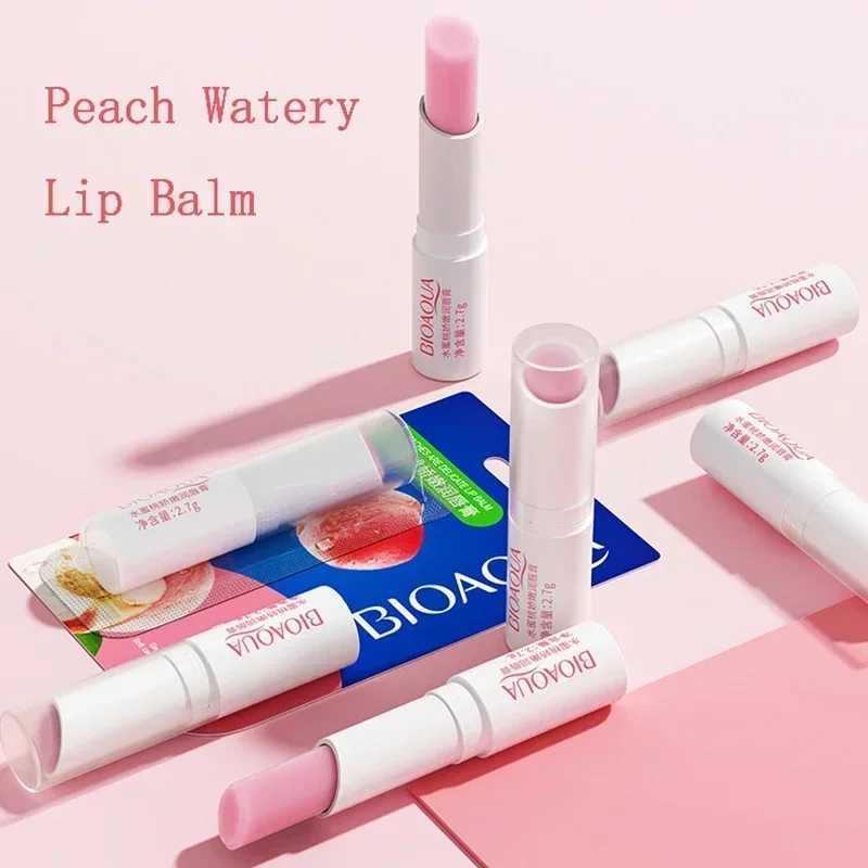 BIOAQUA Aloe Honey Strawberry Moisturizing Natural lipstick Lasting Nutritional Protection Improve Chapped Dry and Delicate W250407