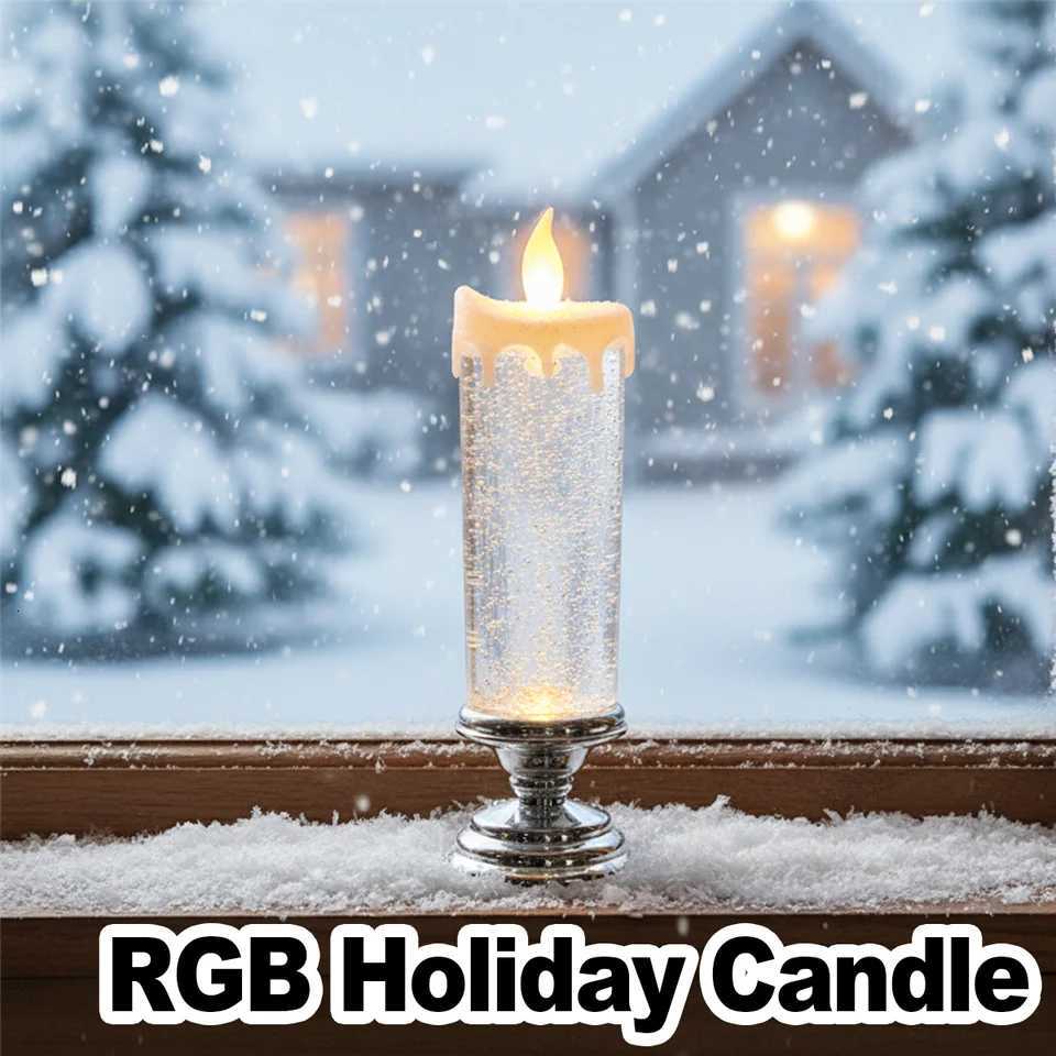 Led Christmas Candle Light Romantic Home Lights Candles Hotel Festival Decoration Lighting Colored Flameless Decorative Electric W251107